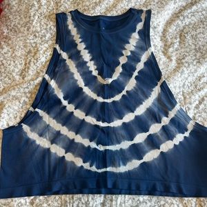 Spiritual gangster cropped flowy workout top